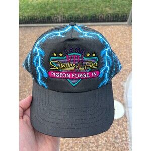 American thunder vintage motorcycle hat